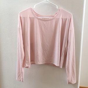Athleta Blush Crop Top